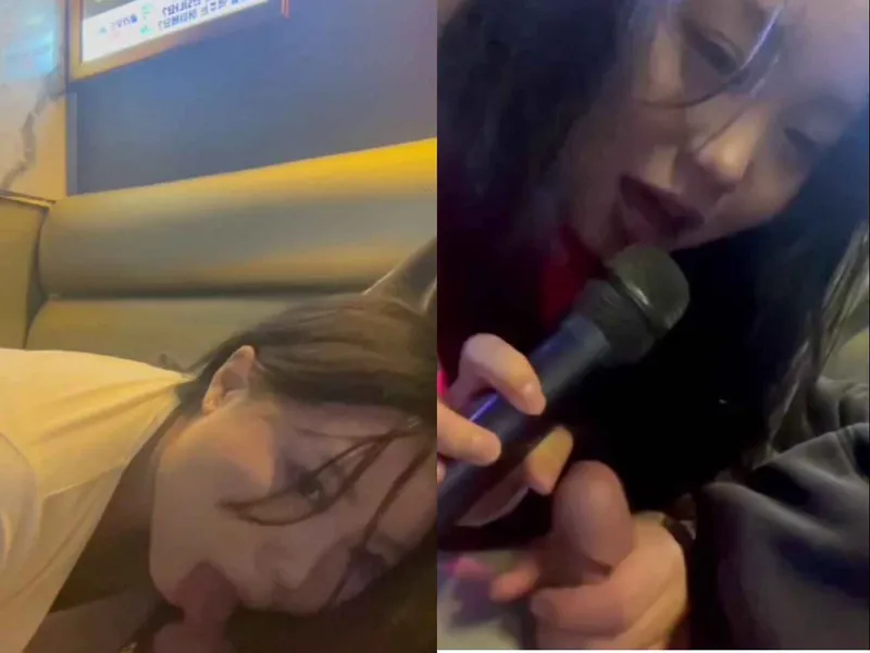 Hát karaoke em cầm nhầm mic thành cậu bé anh rồi mút luôn